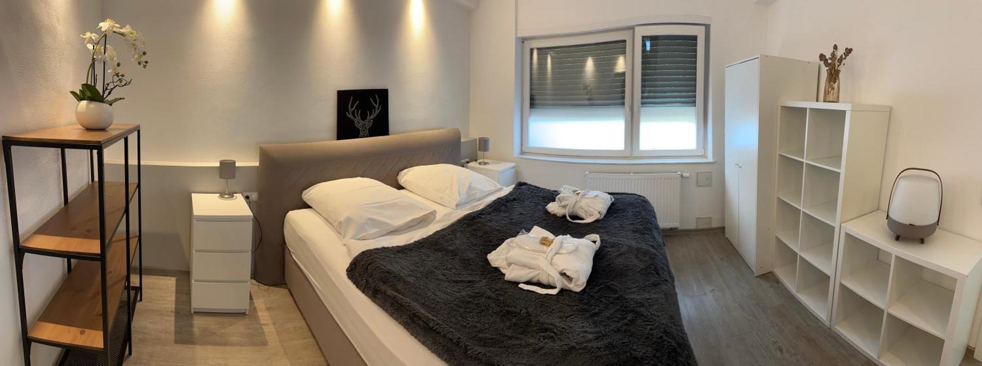 Ferienwohnung Schlossblick - 4 Sterne Sauna Pool Whirlpool Exklusiv Braunfels Exteriör bild