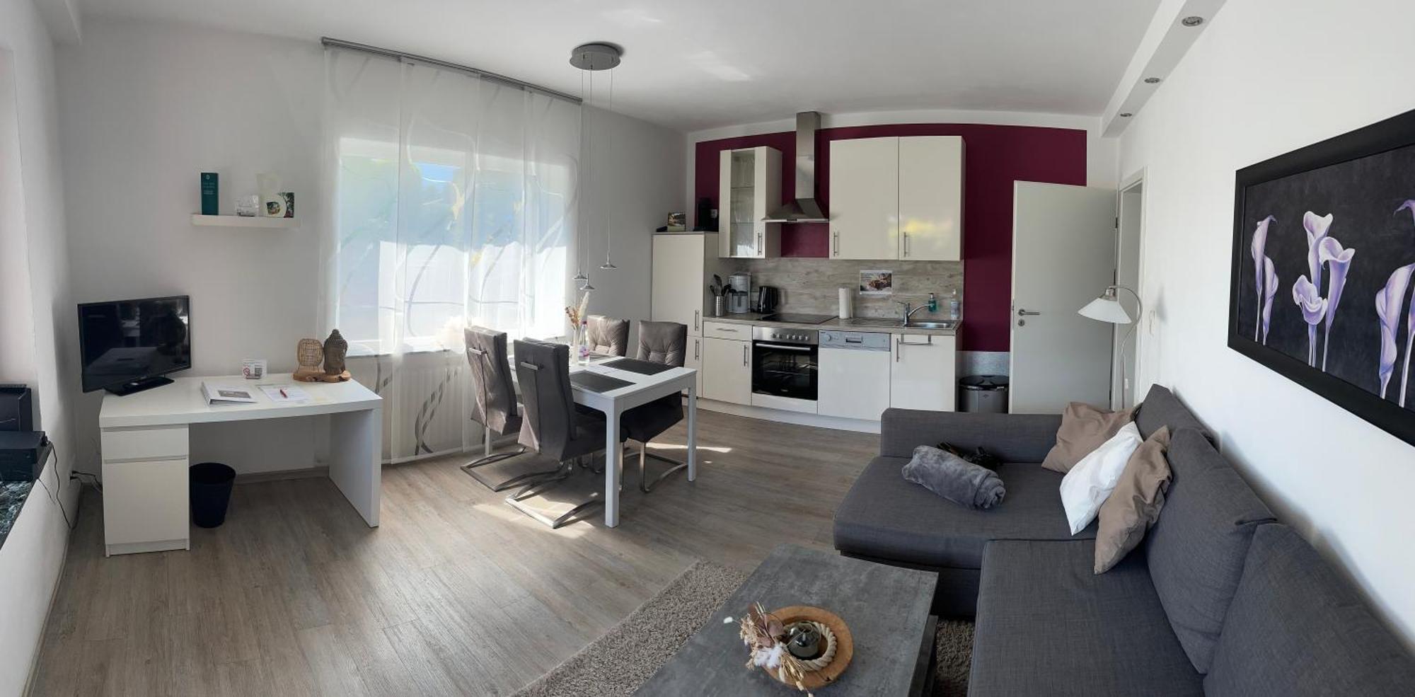 Ferienwohnung Schlossblick - 4 Sterne Sauna Pool Whirlpool Exklusiv Braunfels Exteriör bild